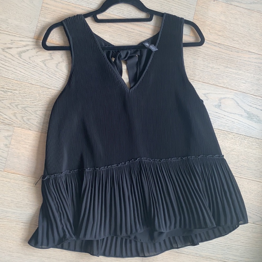 Zara Chiffon Tiered Tank - Picture 4 of 4